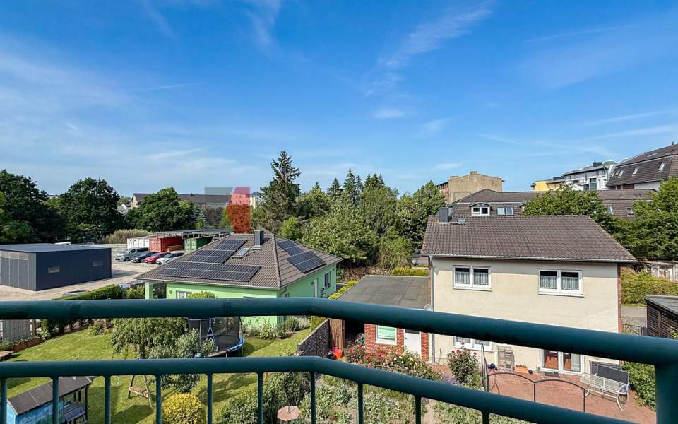 Aussicht vom Balkon