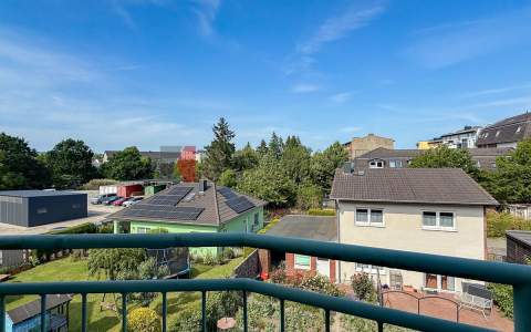 Aussicht vom Balkon